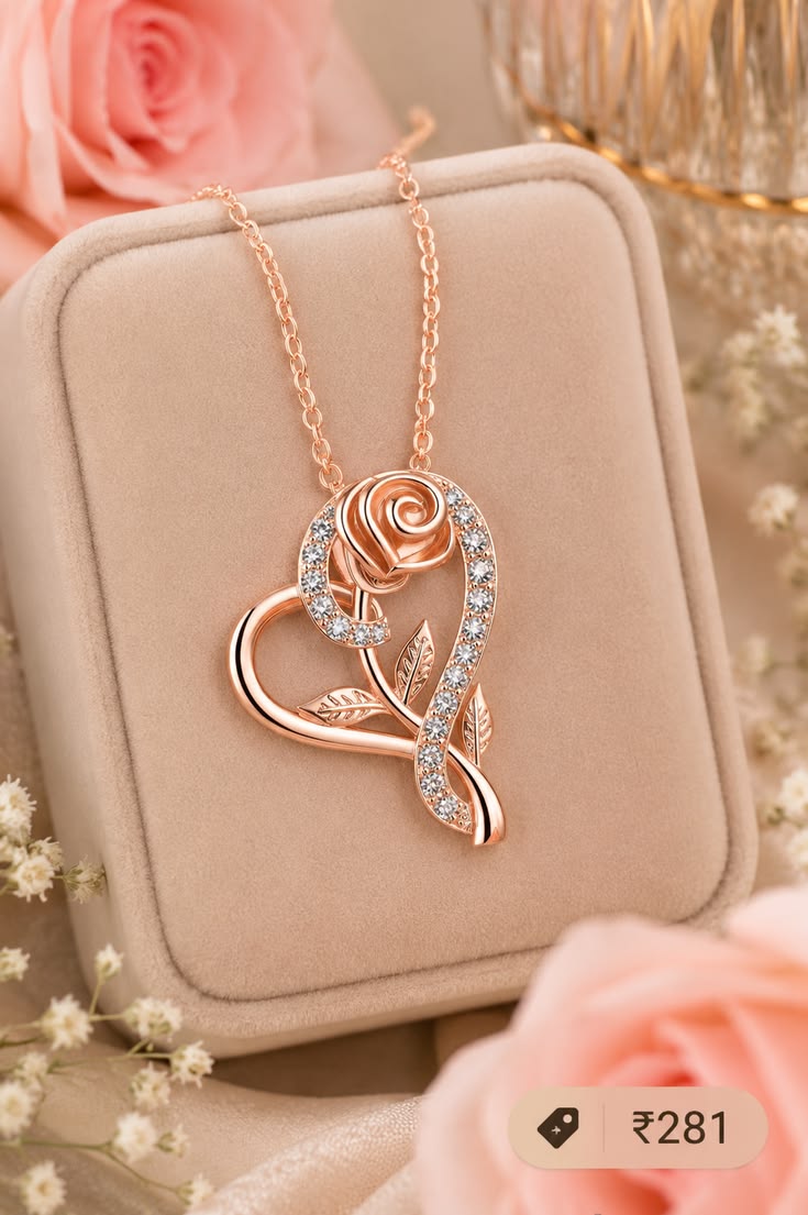 Rose Gold Solitaire Ring